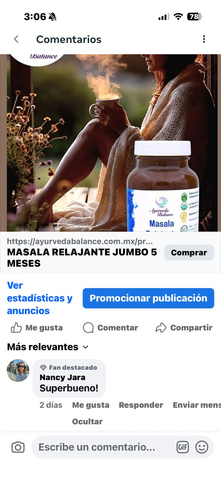 PACK MASALA RELAJANTE JUMBO (5 meses) + KIT REDUCTIVO REDUCTIVO & DETOX (1 mes)