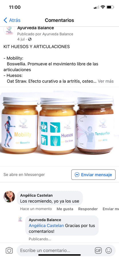 KIT HUESOS Y ARTICULACIONES (3 MESES)