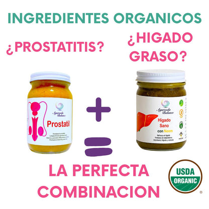 PACK PROSTATIL E HIGADO SANO. PROMO AL 8 MAYO