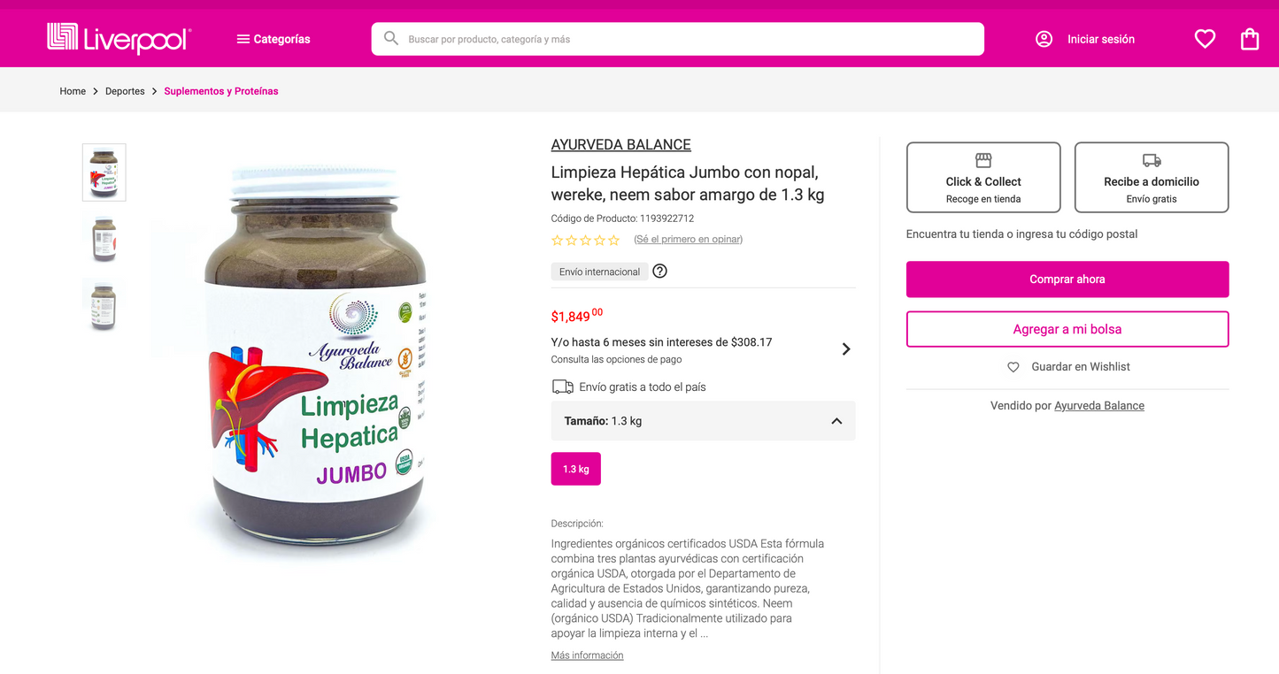 LIMPIEZA HEPATICA (2 MESES)