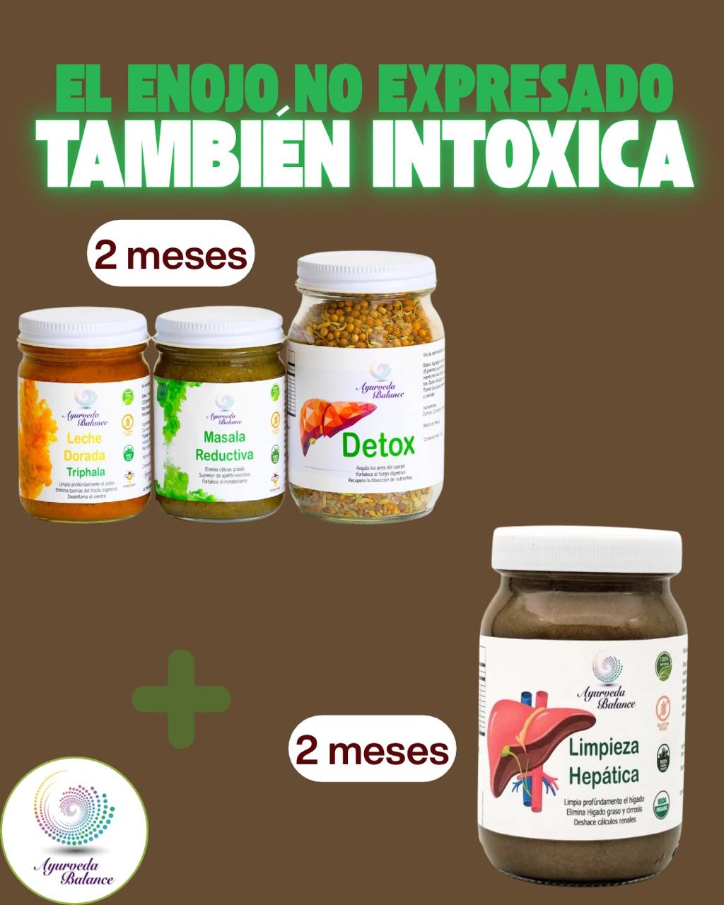 PACK EDICIÓN LIMITADA: KIT REDUCTIVO ( 2 MES ) + LIMPIEZA HEPATICA ( 2 MESES )