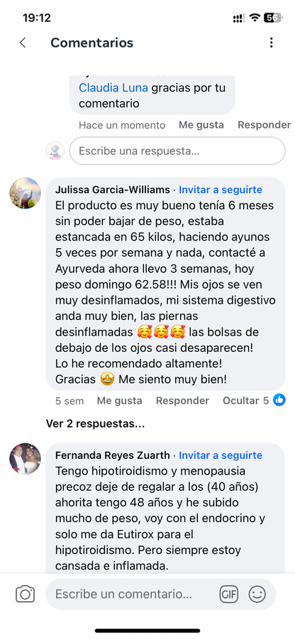 KIT REDUCTIVO & DETOX (3 MESES): El Sistema Ayurvédico que Sana tu Microbiota — Porque Ahí Está la Raíz del Peso que No Se Va. PACK PRIMAVERA CON MASALA RELAJANTE CON ASHWAGANDHA DE REGALO AL 10 DE MAYO