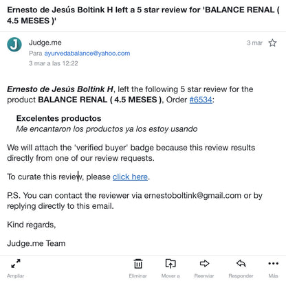 BALANCE RENAL ( 4.5 MESES )