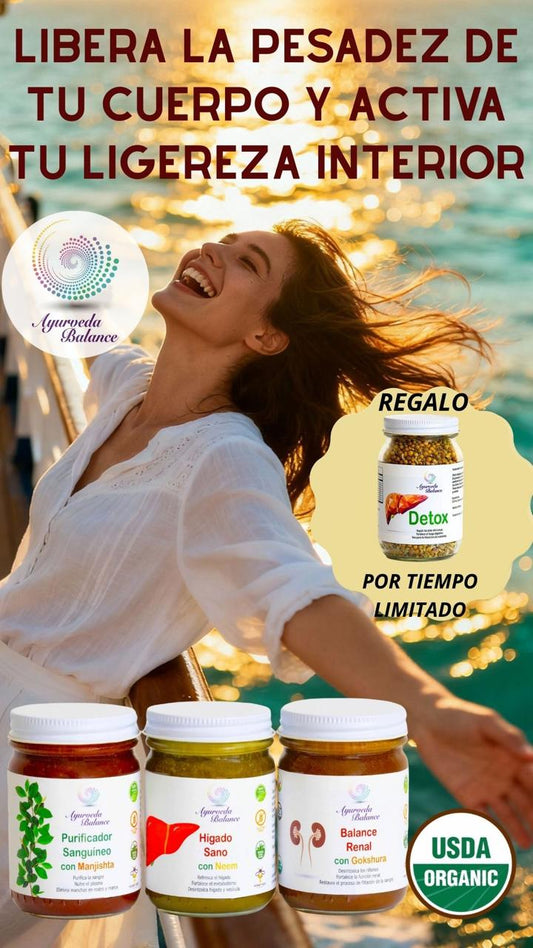 KIT CIRCULATORIO (3 MESES): El Sistema que Entiende que una Sangre Limpia Empieza por Sanar los Órganos que la Filtran CON TE DETOX DE REGALO