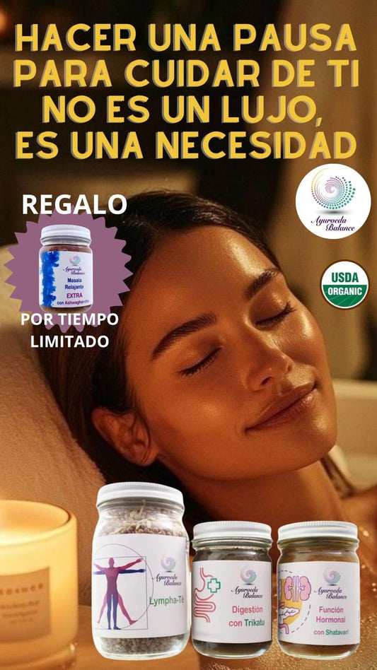 KIT ENDOCRINO (3 MESES): El Único Sistema que Va a la Raíz: Nutre tus Glándulas, Limpia tu Sistema Linfático y Restaura tu Equilibrio Hormonal con Masala Relajante con Ashwagandha de regalo
