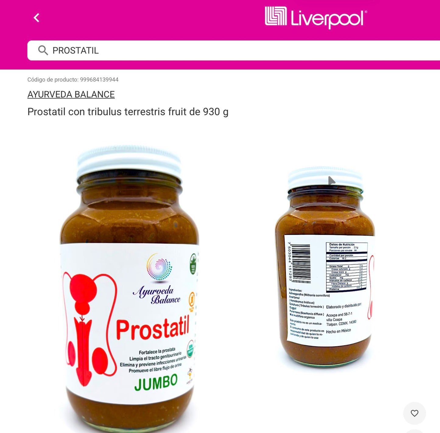 PROSTATIL. TRATAMIENTO COMPLETO (5 MESES)