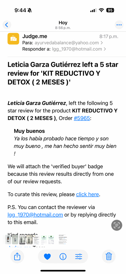 KIT REDUCTIVO & DETOX (2 MESES): El Sistema Ayurvédico que Sana tu Microbiota — Porque Ahí Está la Raíz del Peso que No Se Va