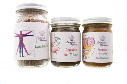 KIT ENDOCRINO (3 MESES): El Único Sistema que Va a la Raíz: Nutre tus Glándulas, Limpia tu Sistema Linfático y Restaura tu Equilibrio Hormonal. PACK PRIMAVERA CON REGALO: MASALA RELAJANTE CON ASHWAGANDHA AL 10 DE MAYO