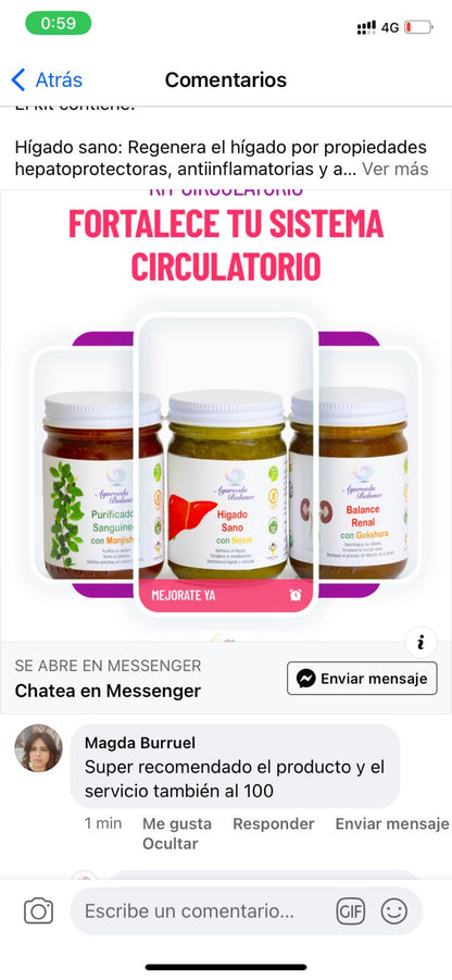 KIT CIRCULATORIO ( 4.5 MESES )