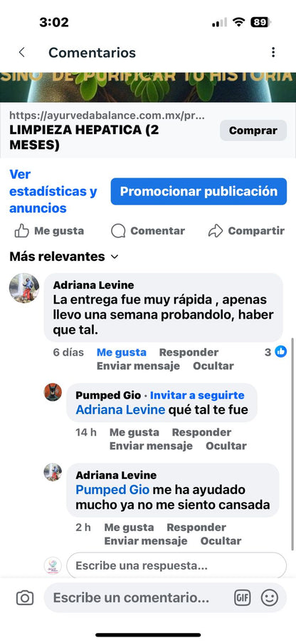 LIMPIEZA HEPATICA (2 MESES)