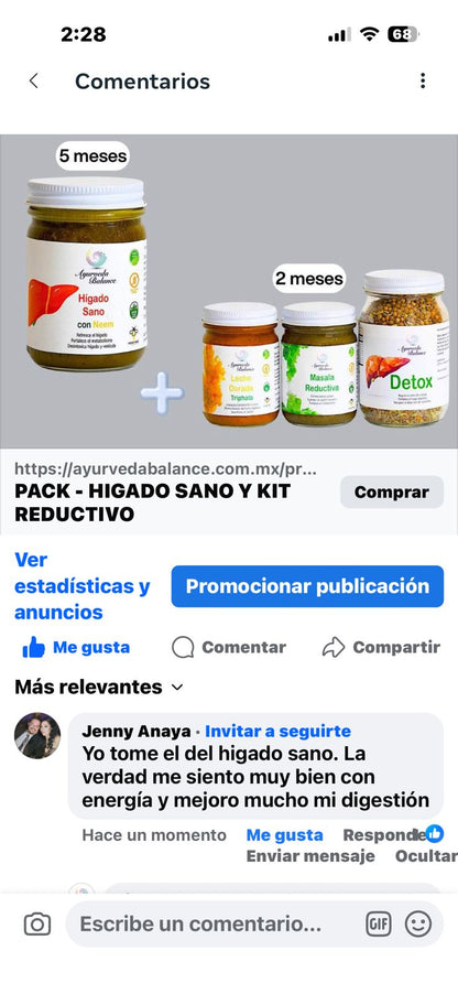 HIGADO SANO JUMBO ( 4.5 MESES )