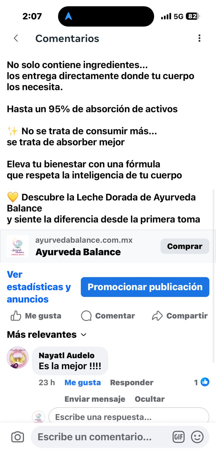 LECHE DORADA CON TRIPHALA JUMBO (4.5 MESES)